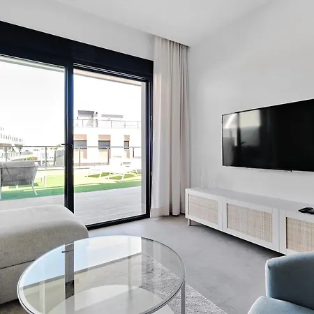 Apartment Playa Carabassi Sea View In Gran Alacant, Large Terrace